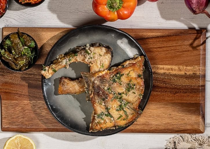 פרוסות דג קרפיון בנוסח בוכרי בטעמים עשירים