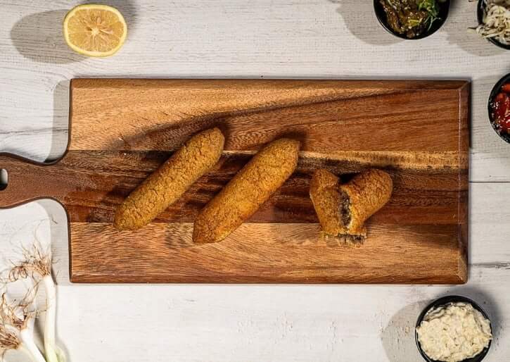 קובה בורגול במילוי בשר במארז קפוא להכנה מהירה לבית